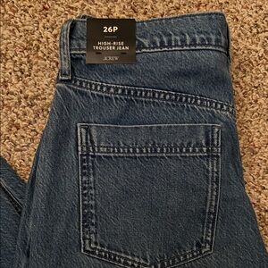 J. Crew Factory Dark Blue Trouser Jeans